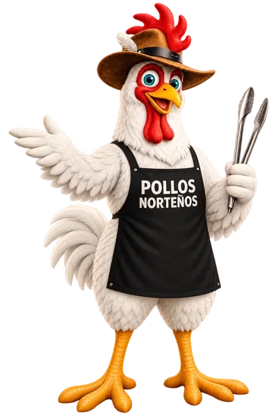 Our rooster presents the menu