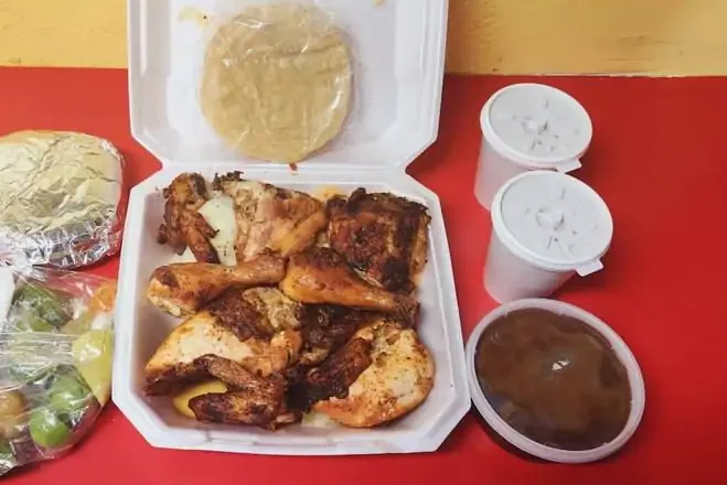 1 whole charcoal-grilled chicken